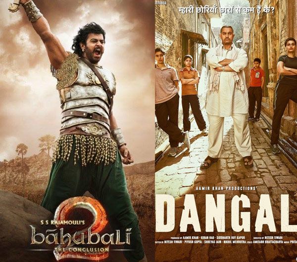 Baahubali 2 and Dangal