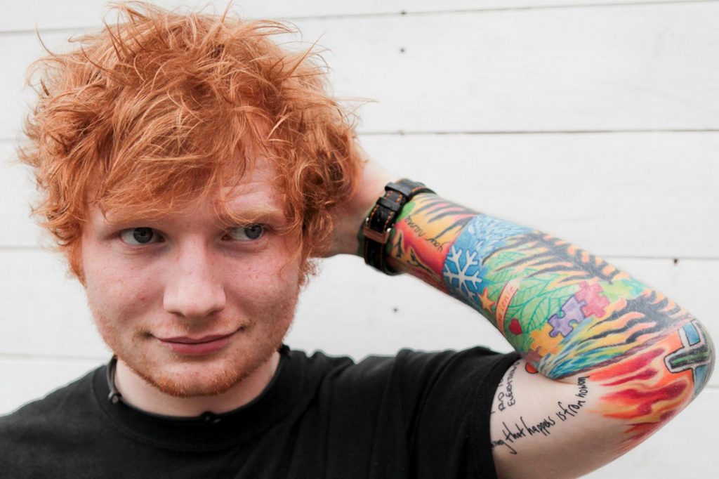 Musian Ed Sheeran 