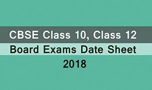 CBSE is about to release the datesheet of class 10th & 12th