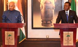 कोविंद स्वाजीलैंड जाने वाले पहले भारतीय राष्ट्रपति