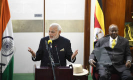 युगांडा की संसद में प्रधानमंत्री का वक्तव्य