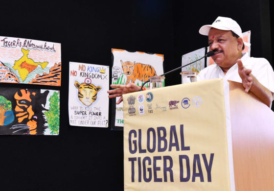 बाघ संरक्षण के लिए सामाजिक आंदोलन की आवश्यकता ; डॉ. हर्षवर्द्धन