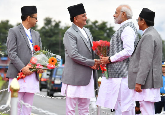 नेपाल रवाना होने से पहले प्रधानमंत्री का वक्‍तव्‍य