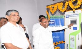ई-वाहनों के लिए चार्जिंग स्टेशनों का उद्योग भवन में उद्घाटन