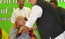 स्वामीनाथन के प्रयासों से भारत खाद्यान्न में आत्मनिर्भर