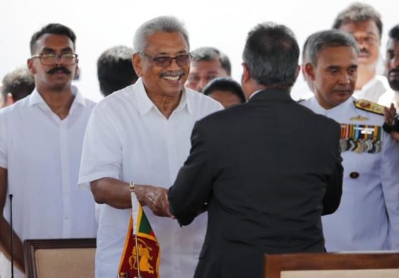 भारत में पहली विदेश यात्रा पर श्रीलंका के राष्ट्रपति