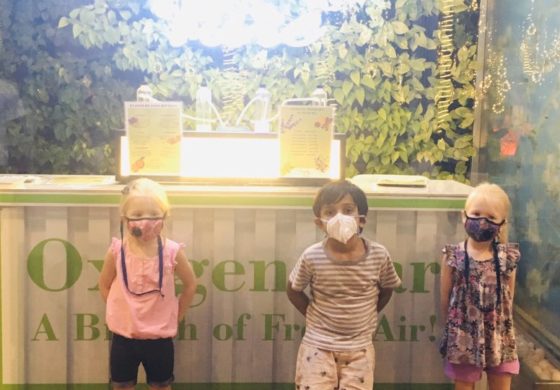 दिल्ली में खुला ऑक्सीजन बार ?