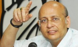 फ्लोर टेस्ट की लाइव टेलीकास्ट और ओपन वोटिंग की मांग : सिंघवी