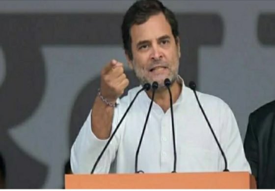 राहुल गांधी का नरेंद्र मोदी पर वार, ‘RSS का प्रधानमंत्री भारत माता से झूठ बोलता है’