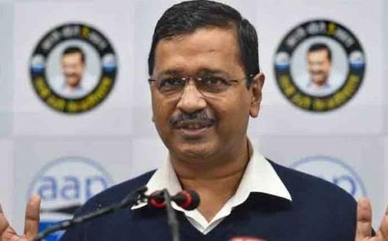 पार्टी कार्यालय का उद्घाटन करने पंहुचा केजरीवाल