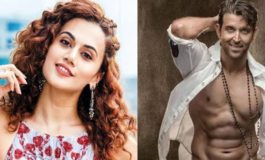 तापसी पन्नू ने किया ऋतिक रोशन के लिए अपने प्यार का इजहार…