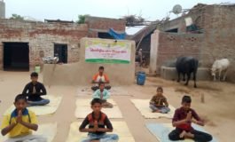 ऑनलाइन योग प्रतियोगिता में आकाश व कृष्णकांत अव्वल