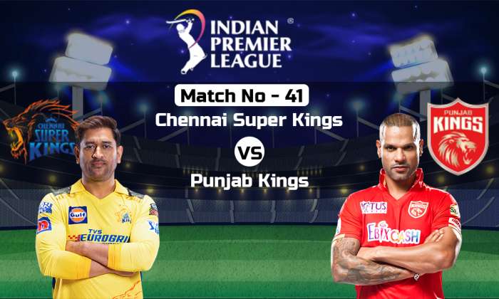 “CSK and PBKS get tie in 41st match of IPL between them”