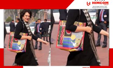 Priyanka Gandhi Takes Palestine Bag To Parliament