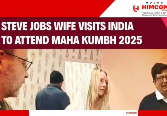 Steve Jobs' Wife Joins Mahakumbh