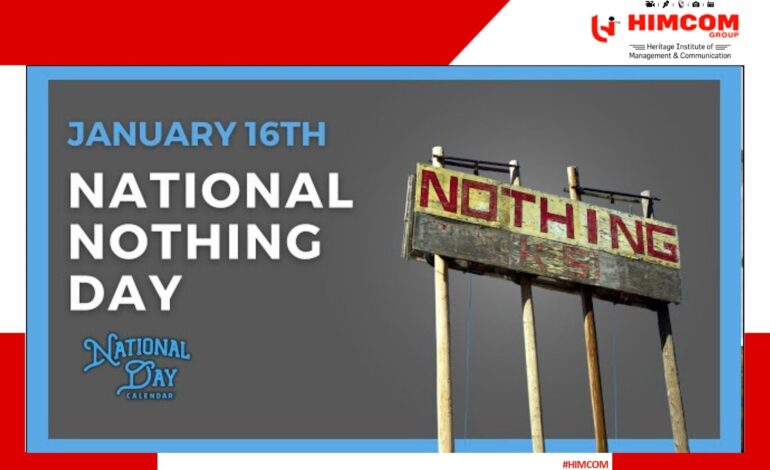 Embrace the Calm: It’s National Nothing Day