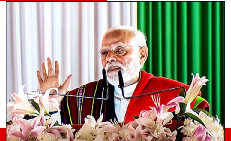हिंसा के बाद पहली बार पीएम मोदी मणिपुर पहुंचे,