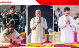 बापू’ को दी श्रद्धांजलि,राजघाट पहुंचे बड़े नेता देश के नाम दिया संदेश